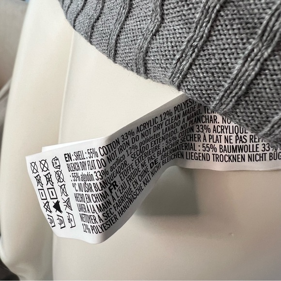 Grey Knit Mini Dress BNWOT - Picture 6 of 7